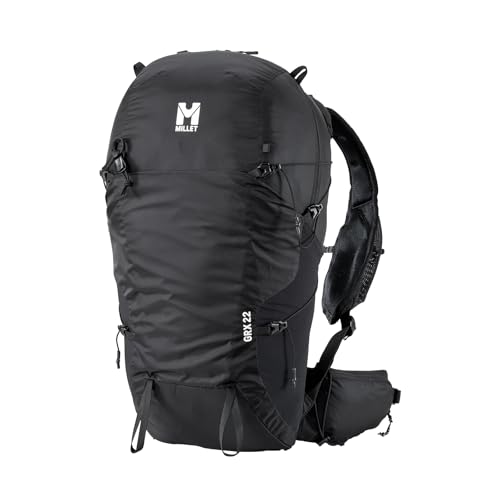 [ミレー] 軽量リュック GRX 22 MIS01303 ブラック-ノワール(NEW LOGO) S[背面長=43cm]