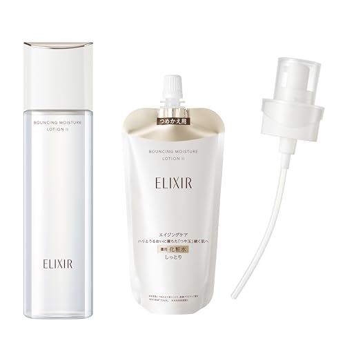 ELIXIR エリクシール リフトモイスト ローション SP 2(しっとりタイプ) 170mL+150mL 本体+レフィル(150mL)+専用デ