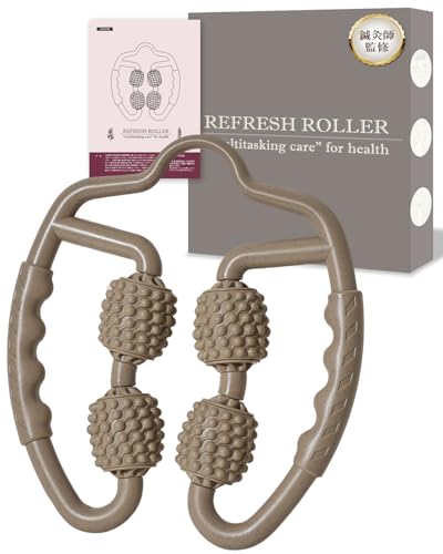 【 マッサージ のプロ監修】 マッサージローラー マッサージ ローラー 筋膜ローラー リングマッサージャー 筋膜リリース 筋膜 ふくらはぎ 足