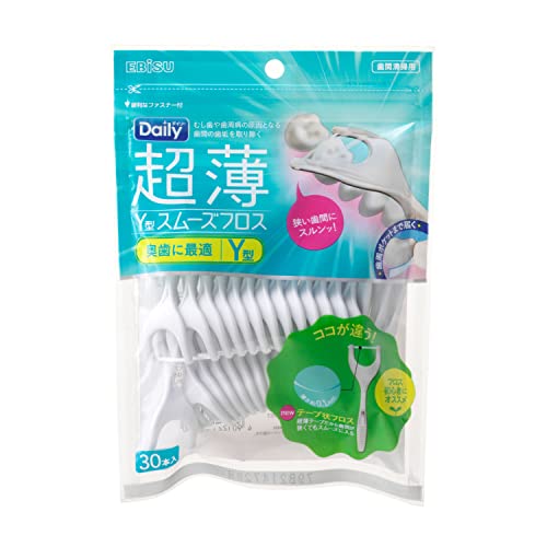 エビス 超薄Y型スムーズフロス 30本
