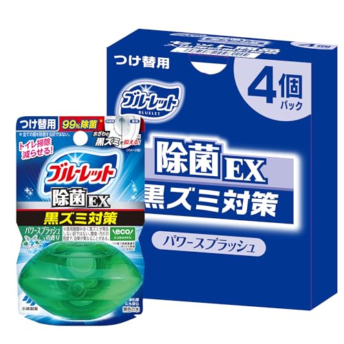 ブルーレット 【まとめ買い】液体おくだけ除菌EX つけ替4個パック パワースプラッシュ 【Amazon.co.jp限定】