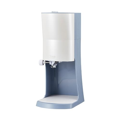 【2024年モデル】 ドウシシャ 電動ふわふわとろ雪かき氷器プライム 刃の高さ調節機能付き ワイドトレイ 製氷カップ2個付き（Mサイズ） レシピ