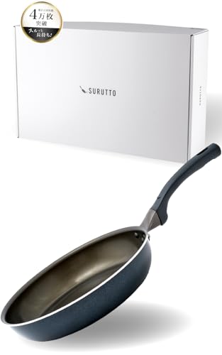 【スルッと 長持ち 】 SURUTTO フライパン 30cm IH ガス対応 こびりつきにくい 洗いやすい 均一に火が通る 軽量 PFOA 有害のサムネイル