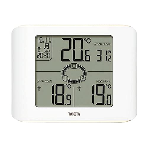 タニタ 温湿度計 無線 TC-400 IV 離れた場所の温湿度がわかる