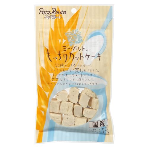 ペッツルート (Petz Route) 素材メモ ヨーグルト入りもっちりカットケーキ 50g
