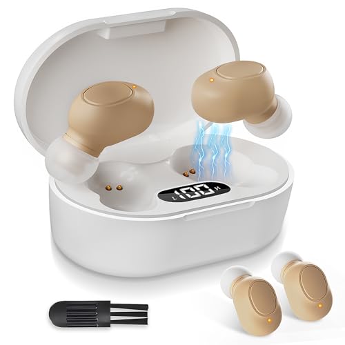 集音器 高齢者 しゅうおんき【2025年最新進化・音量増幅UP・ノイズ低減！】高齢者集音器 音声拡聴器 20-30時間連続使用 耳穴型 目立たな