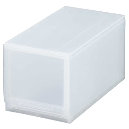 サンカ モジュールケース 組み合わせ自由自在 引き出し収納ケース スリムM クリア ライフスタイルに合..