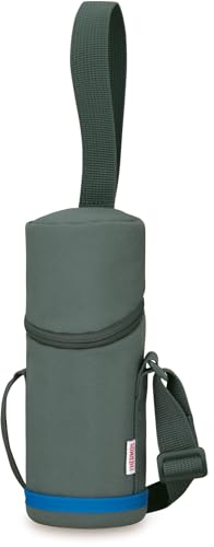 サーモス マイボトルポーチ ストラップ付き 350-400ml用 水筒カバー ブラックブルー APG-352 BK-BL
