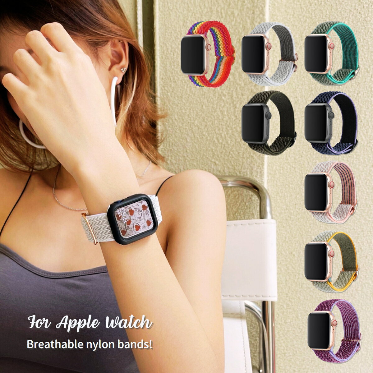 48Hꡪ55OFFݥ桪 åץ륦å Х apple watch 8 7 SE Apple Watch ڹ ȥ ݡĥ...