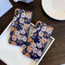 iPhone11 ケース iPhone se ケース iPhone XR XS 11Pro Max iPhone8 ケース 花 フラワー ネイビー 大人シック おしゃれ ファッション