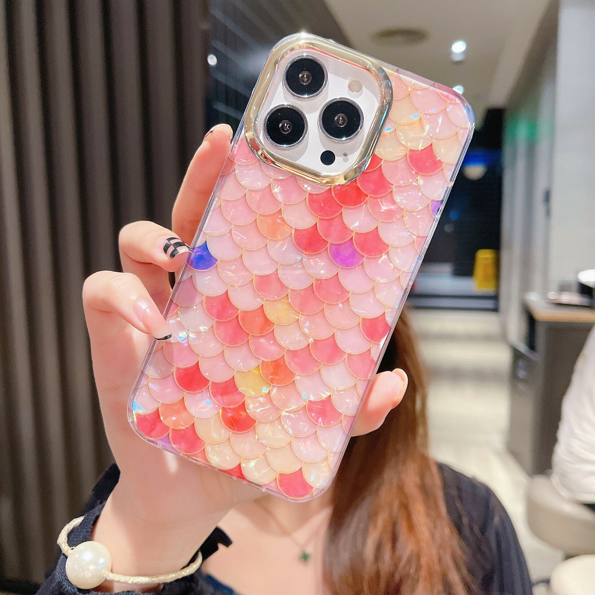 Iphone13 ケース Iphone13pro カバー Iphone12 Iphone Se 第三世代 韓国 かわいい レオパード アニマル レインボー ファッション マーメイド キラキラ おしゃれ ゴールド 福袋セール グラデーション シェル 貝殻
