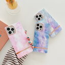 【27日限定!全品5%OFFクーポン配布中!】 iPhone13 ケース iPhone13 Pro ケース iPhone12 ケース 韓国 かわいい スマホケース おしゃれ 大人かわいい 可愛い ゴールドライン オーロラ マーブル エレガント Happy Everyday かわいい 大理石 ピンク スクエア デザイン