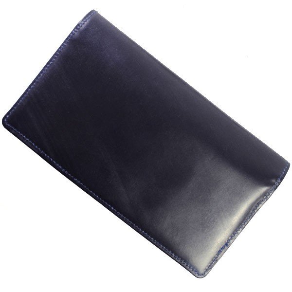 グレンロイヤル 財布（レディース） GLENROYAL グレンロイヤル 03-2474 NAVY DARK BLUE 長財布 ブライドル レザー メンズ