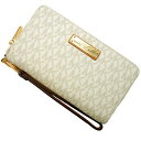 マイケル･コース 革財布 レディース MICHAEL KORS マイケルコース 32S7GTTE2B 150 長財布 ラウンドファスナー スマホケース スマートフォン 小銭入れ レザー レディース