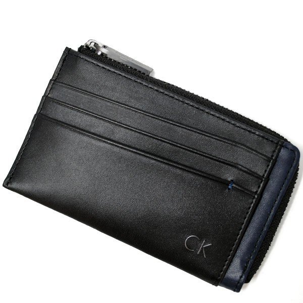 カルバンクライン 名刺入れ（メンズ） Calvin Klein カルバンクライン K50K502461 001 小銭入れ カードケース カードホルダー メンズ レディース