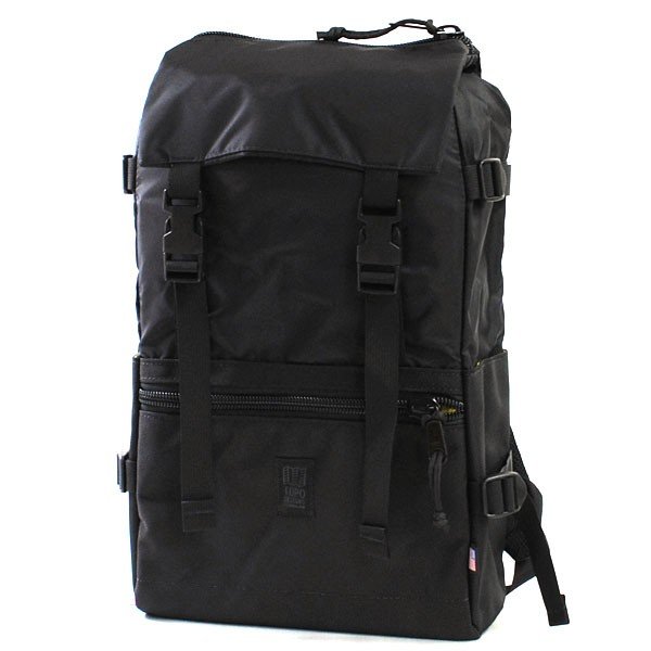 TOPO DESIGNS トポデザイン 819656015593 TDRP014 BALLISTIC BLACK バックパック リュック ブラック 黒 バリスティックナイロン メンズ レディース