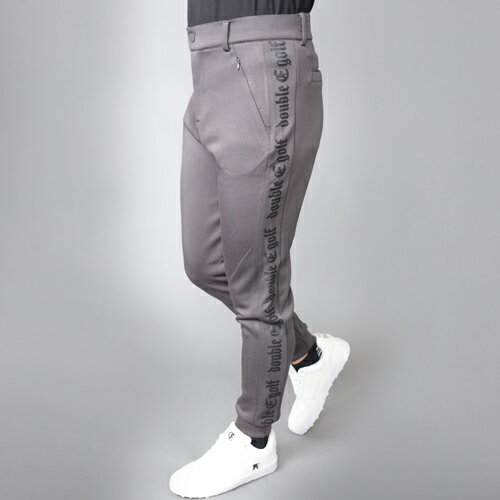 ダブルイーゴルフ　ジャージパンツ メンズ 【セットアップ対応／ワンポイントロゴ】伸縮性抜群で動きやすい ゴルフウェア スポーツパンツ 通気性・軽量・柔らか素材　練習着　タウンユース【double E golf】