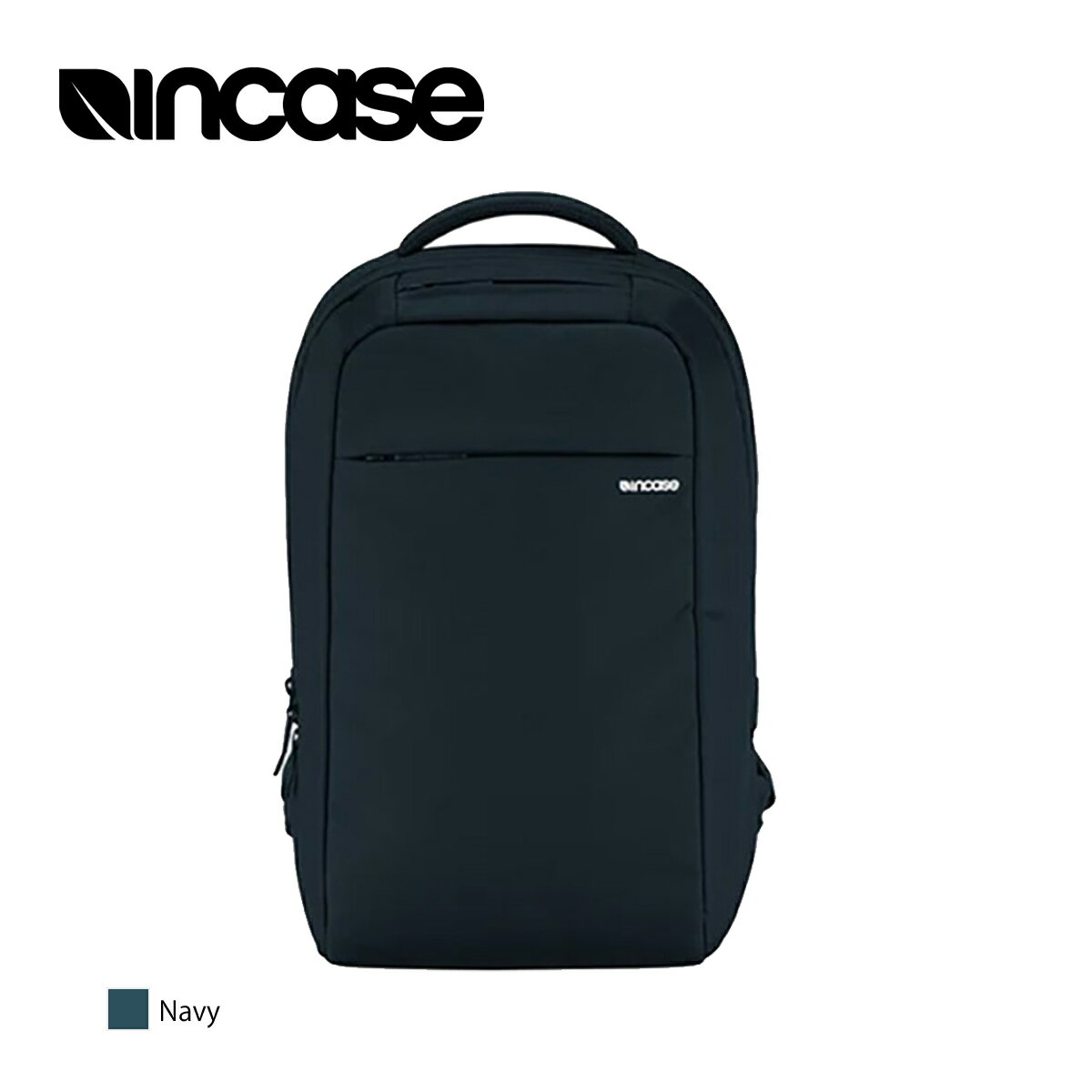 インケース リュック アイコン Incase ICON Lite Pack -Navy- バックパック 22.9L 通勤・通学 ビジネスバッグ MacBook Pro 16インチ対応 B4サイズ対応 メンズ レディース ラウンド型 ジップ開閉 Apple社公式パートナーブランド 37171014 【正規販売店】