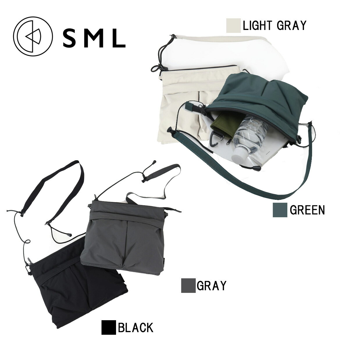 乐天商城 - エスエムエル SML ショルダーバッグ HELMET SACOCHE ショルダーバッグ K904092 【正規販売店】
