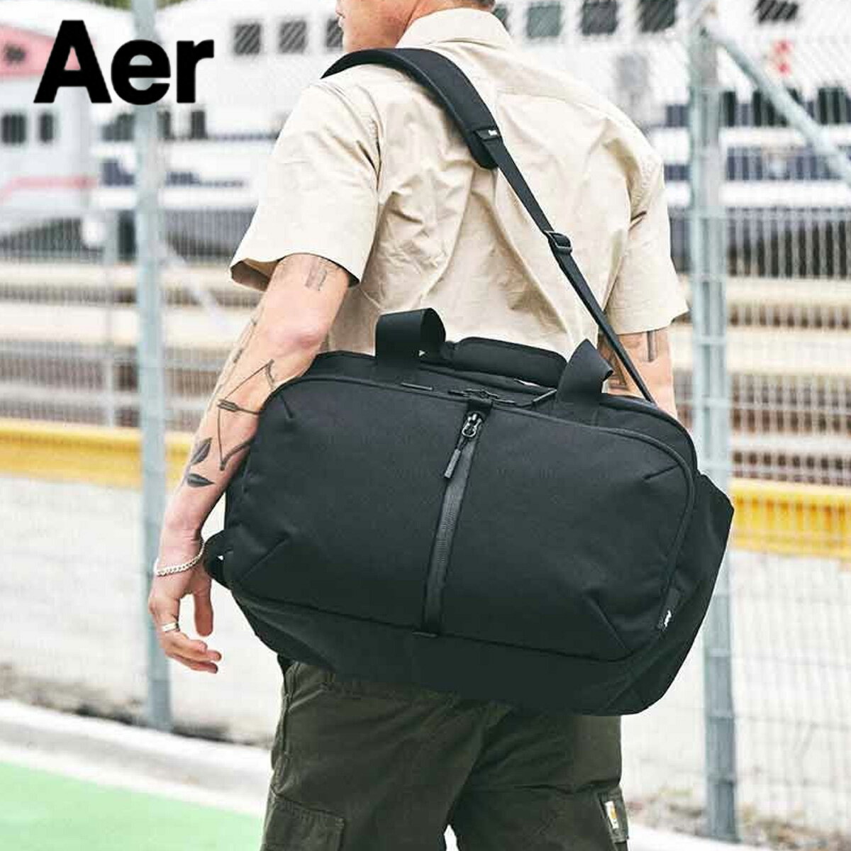 エアー Aer ショルダーバッグ Travel Weekender ショルダーバッグ AER-21048 【正規販売店】(4.0)