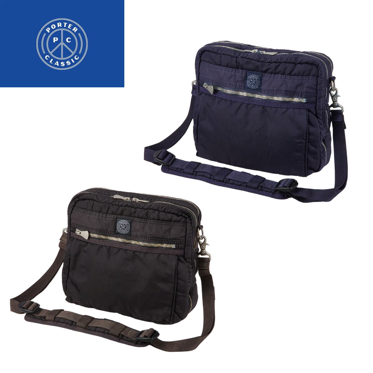 ポータークラシック ショルダーバッグ Porter Classic SUPER NYLON SIMPLE SHOULDER BAG ショルダーバッグ PC-015-3075 【正規販売店】