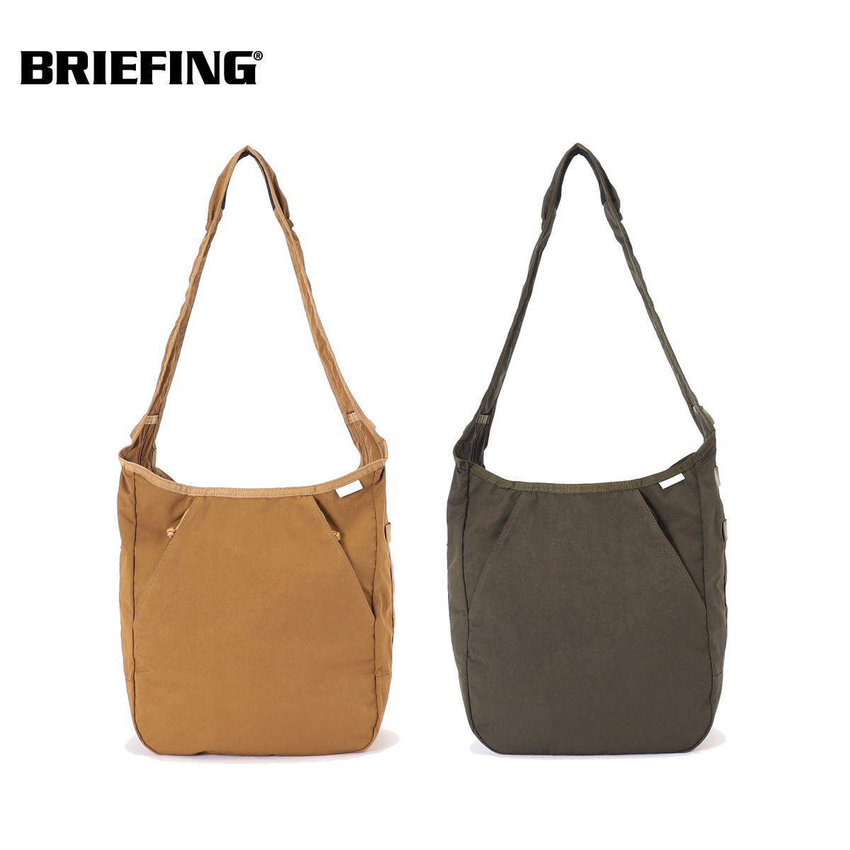 Rakuten - ブリーフィング ショルダーバッグ BRIEFING HOBO BAG TALL MC ショルダーバッグ 18.4L メンズ レディース BRA253L65 【正規販売店】