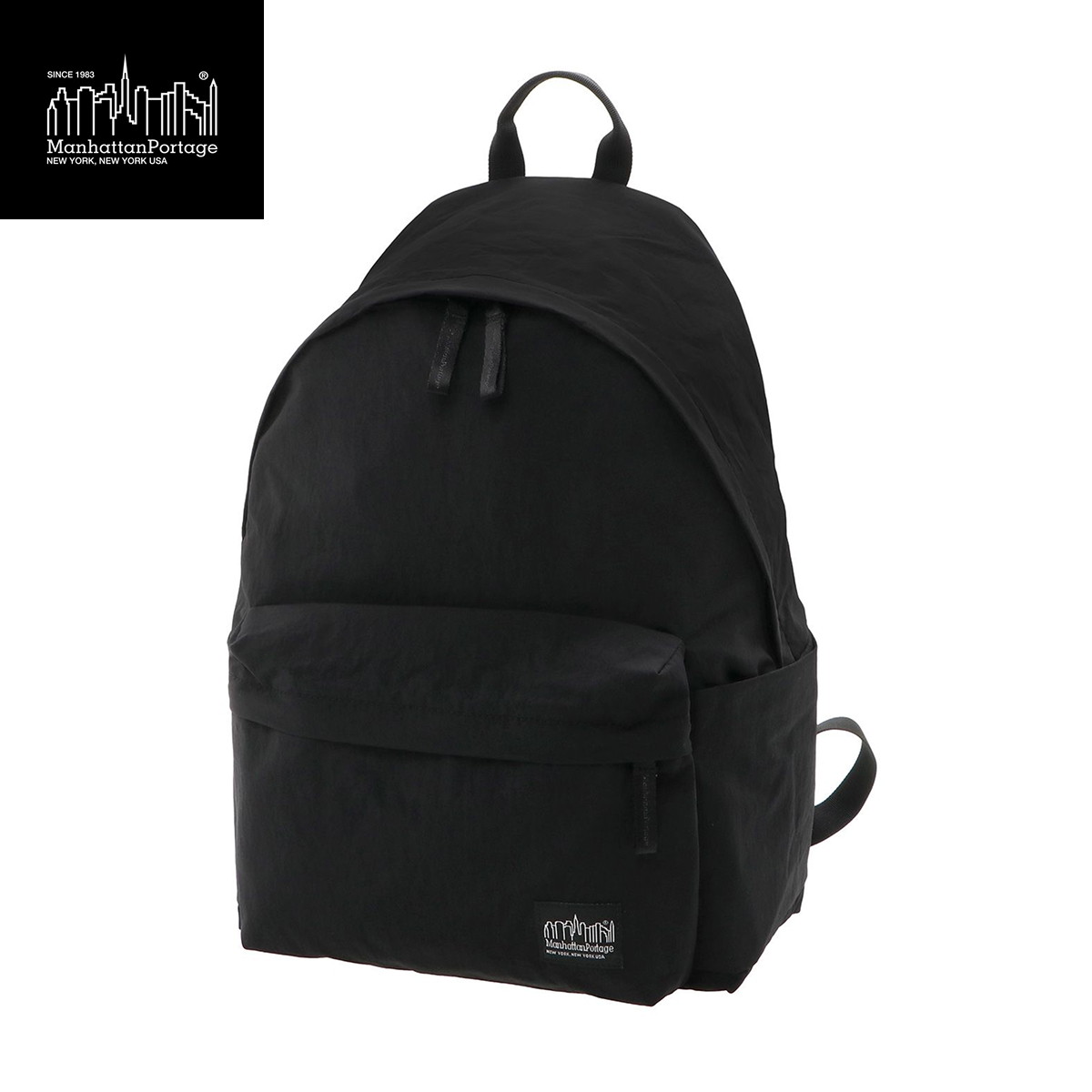 Rakuten - マンハッタンブラック リュック Manhattan BLACK STUYTOWN BACKPACK(LG) NYLON TUSSAH バックパック リュック 28L 15インチPC対応 A4サイズ対応 メンズ レディース MP1277LTSCBL 【正規販売店】