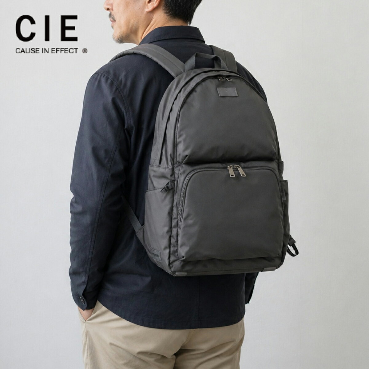 Rakuten - シー CIE リュック アプライ デイパック APPLY DAYPACK-L リュック 20L バックパック 通学 通勤 バッグ 15インチ A4対応 ビジネスリュック メンズ レディース リサイクルポリエステル 通勤リュック 軽量 カジュアル 新社会人 父の日 プレゼント 25000 【正規販売店】