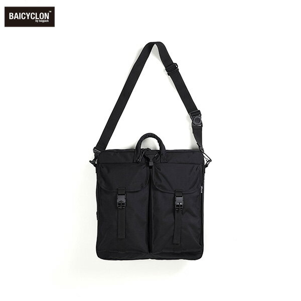 バイシクロン バイ バッグジャック HELMET BAG ショルダーバッグ BAICYCLON by Bagjack BCL-40 BLACK