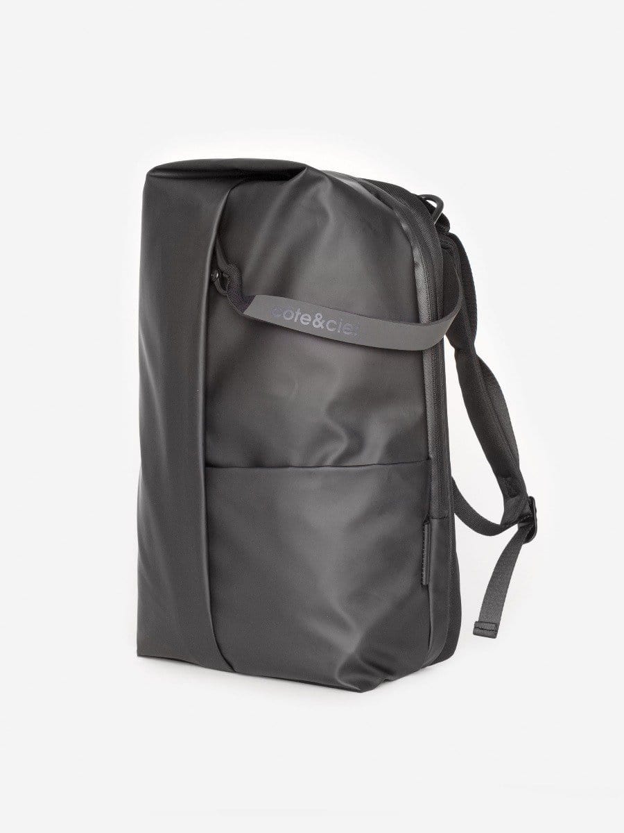 ラッピング無料【正規販売店】コートエシエル リュック バックパック ソルモンヌ コーテッドキャンバス A4対応 PC収納 撥水 SORMONNE Obsidian Cote&Ciel メンズ レディース 通勤 CC-28676