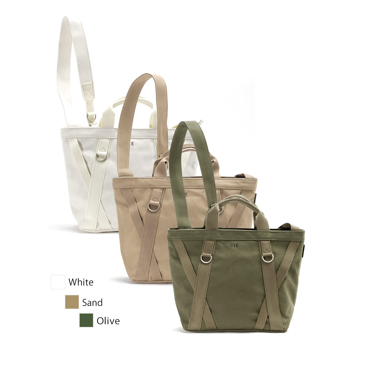 シー CIE トートバッグ 2WAY ショルダー ダックキャンバス DUCK CANVAS TOTE M SIZE メンズ レディース 日本製 041801 