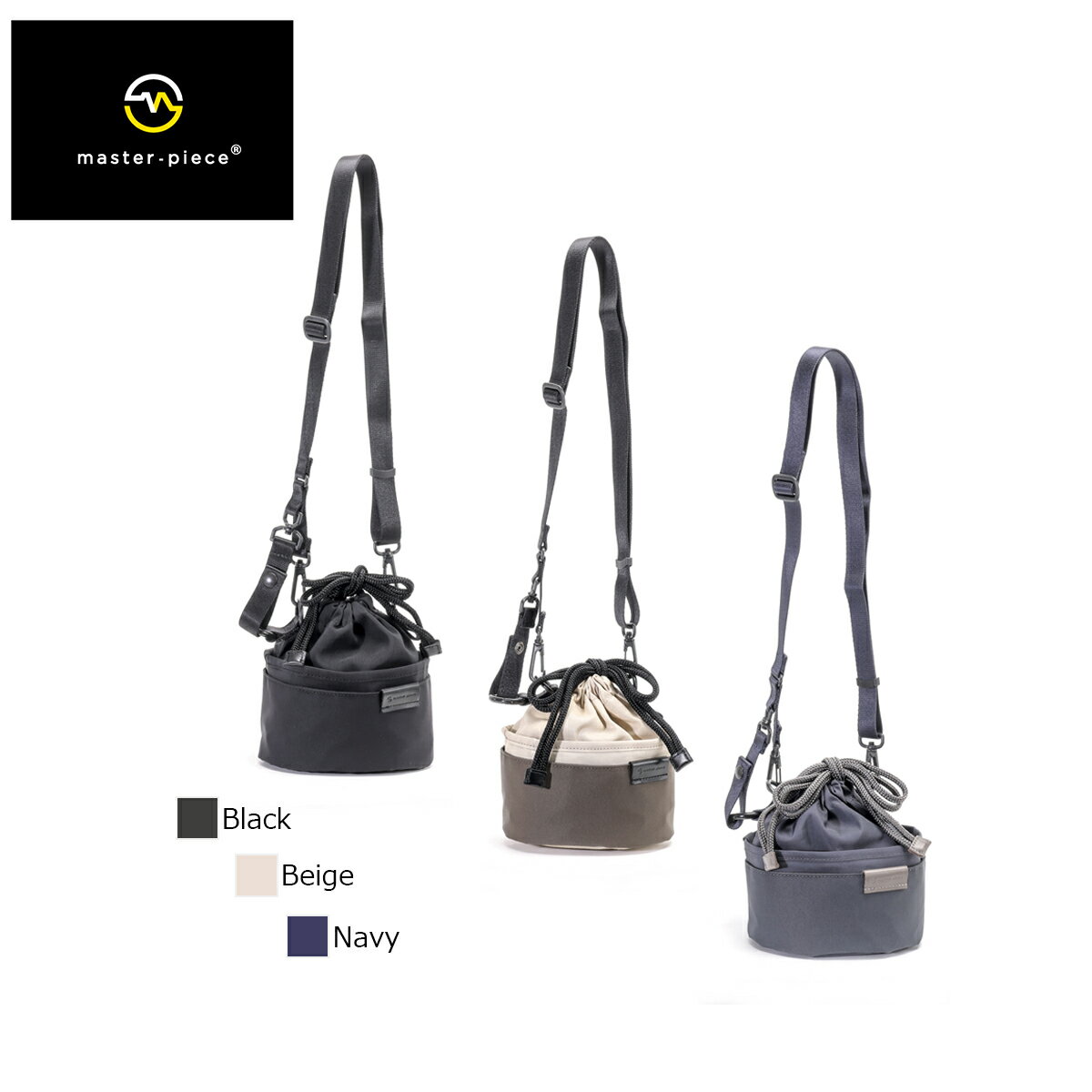 マスターピース master-piece ミニショルダー巾着 + ウォーターボトル ボディバッグ 茶鞄　sa-hou 310031 [ノベルティプレゼント&ラッピング無料]【正規販売店】 ss2403