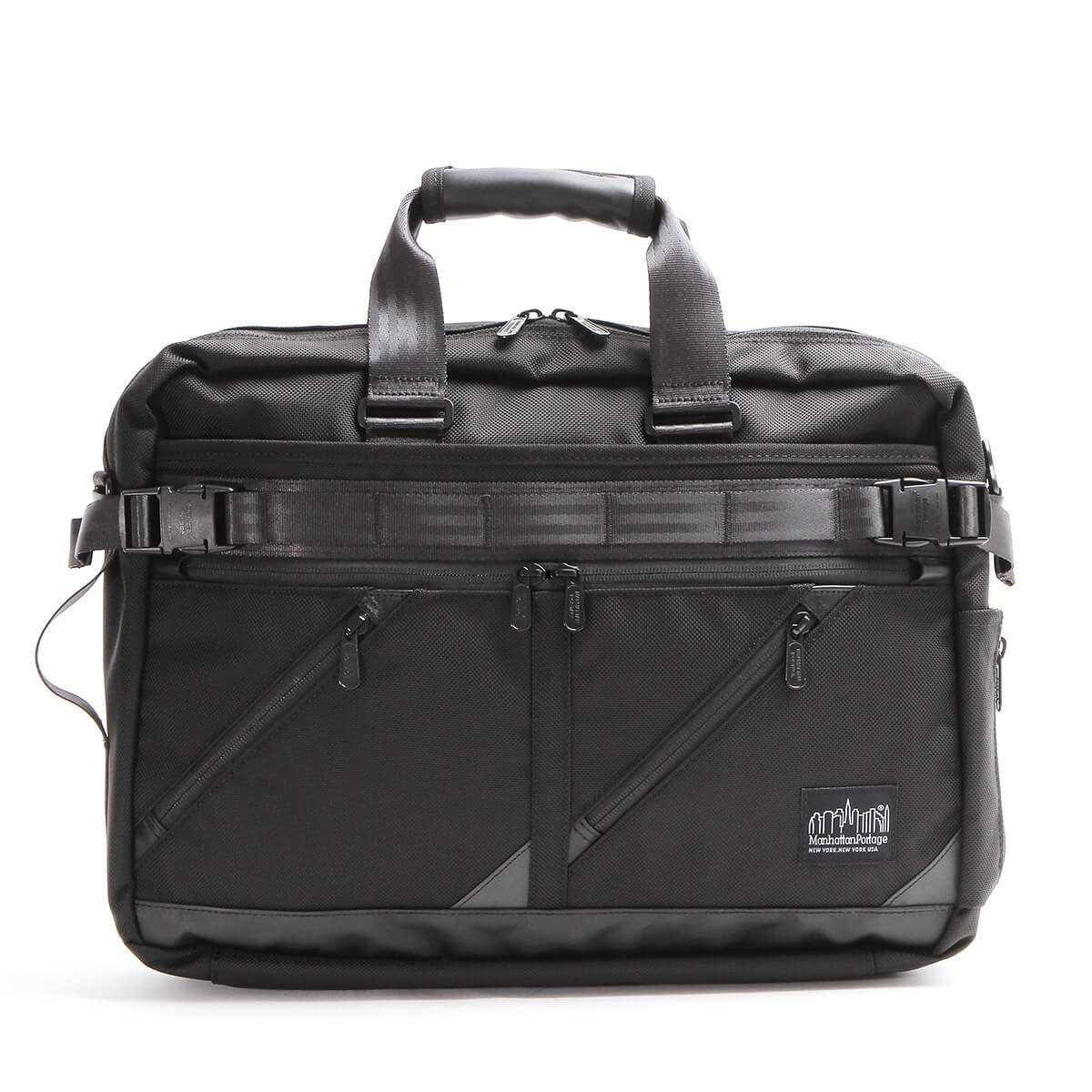 最適な価格 マンハッタンポーテージブラックレーベル ブリーフケース 3way リュック ショルダー Minetta Triangle Briefcase Manhattan Portage Black Label Mp1744bl 現金特価 Clipnfix Co Uk