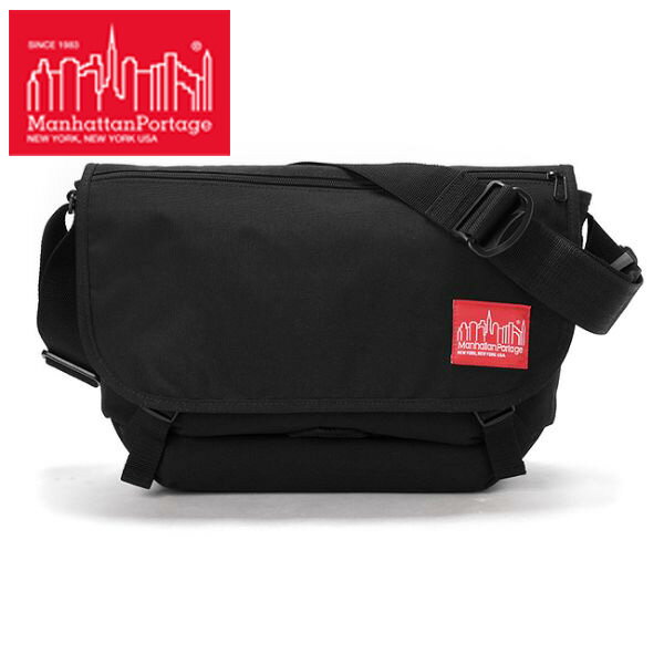 マンハッタンポーテージ メッセンジャーバッグ 休日バッグ 撥水 軽量 軽い メンズ レディース 男女兼用 Quick-Release Messenger Bag Manhattan Portage MP1642