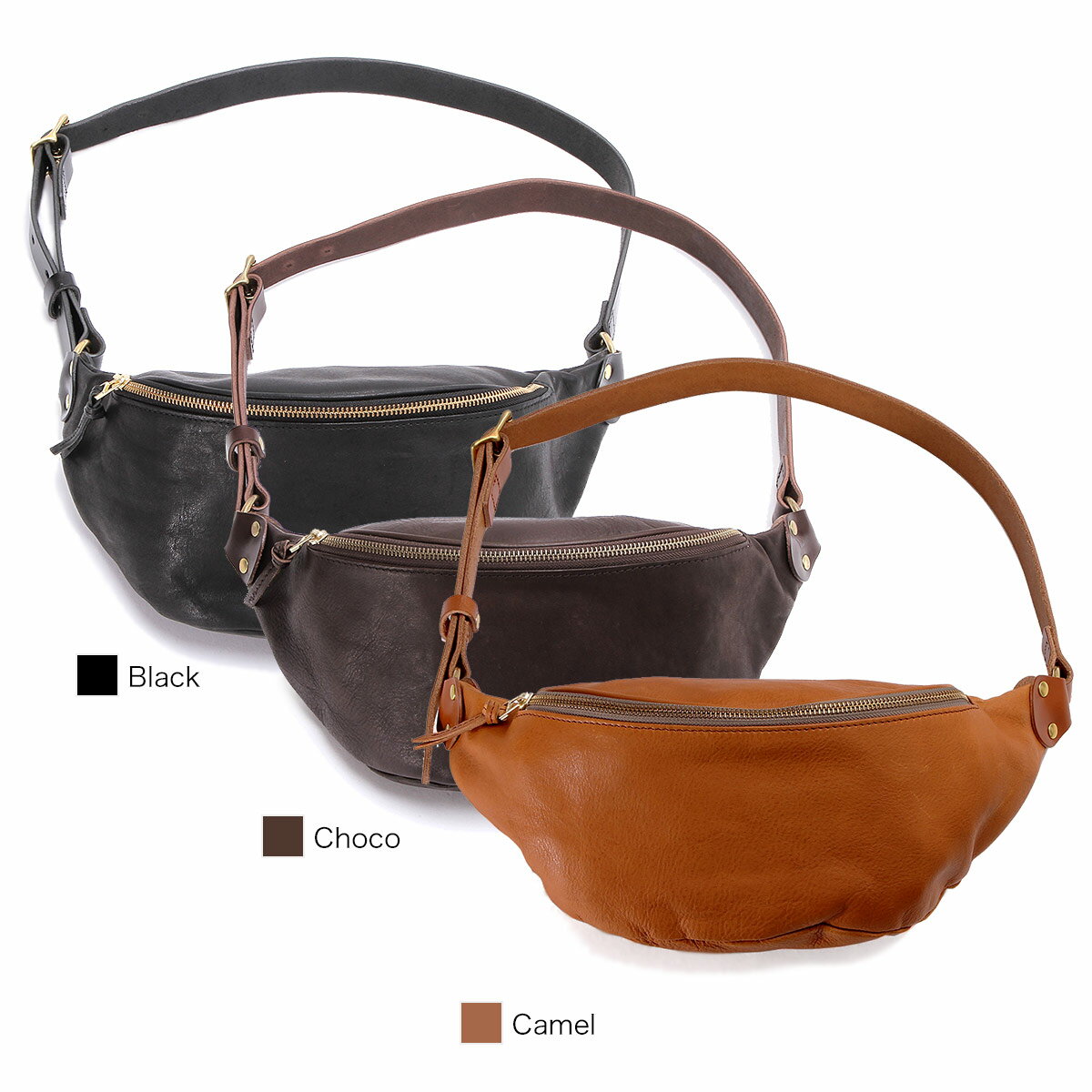 スロウ SLOW ボディバッグ 本革 日本製 ファニーパック ウエストバッグ ルボーノ rubono fanny pack 300S61EG [ノベルティプレゼント&ラッピング無料]【正規販売店】