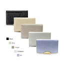  トフアンドロードストーン ビジネス カードケース 名刺入れ 本革 Women's Delice Lizard Business Cardcase R97-01342 TLA-342 レディース シンプル 日本製 プレゼント TOFF&LOADSTONE T&L 