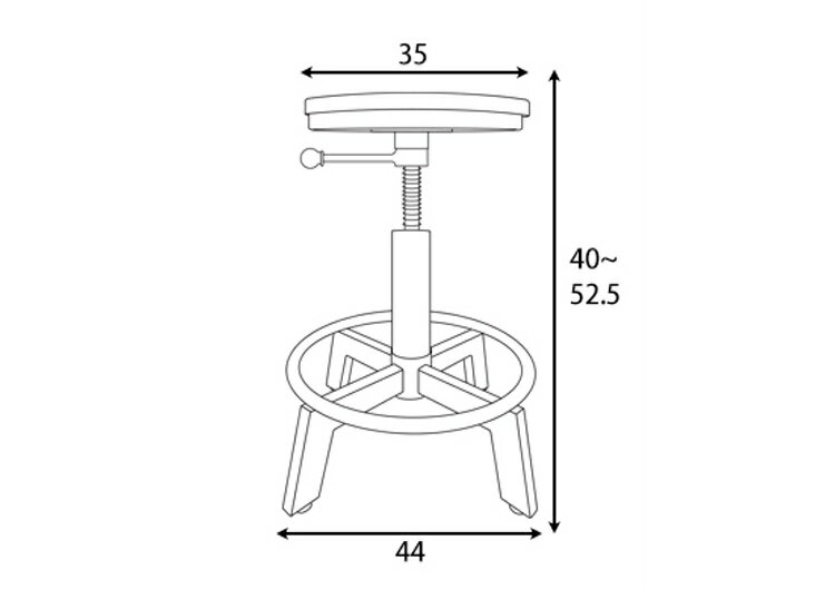 カウンターチェア 椅子 低め スツール ダイニングチェア インダストリアル カウンター椅子 アンティーク 座面高 50cm 丸 高さ調節 玄関 おしゃれ イス 昇降 疲れない 業務用 アイアン 座高40 木製 ハイスツール デザインチェア コンパクト 背もたれなし ヴィンテージ