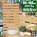 【最大8000円お得!7/15限定!全品クーポン】【日本製/長期保証】フェンス 目隠し ルーバー 屋外 1800 おしゃれ ベランダ マンション ラティスフェンス 目隠しフェンス 樹脂 木目調 ウッドデッキパネル 180cm 人工木フェンス ラティス 隣家 ガーデンフェンス 目隠し用