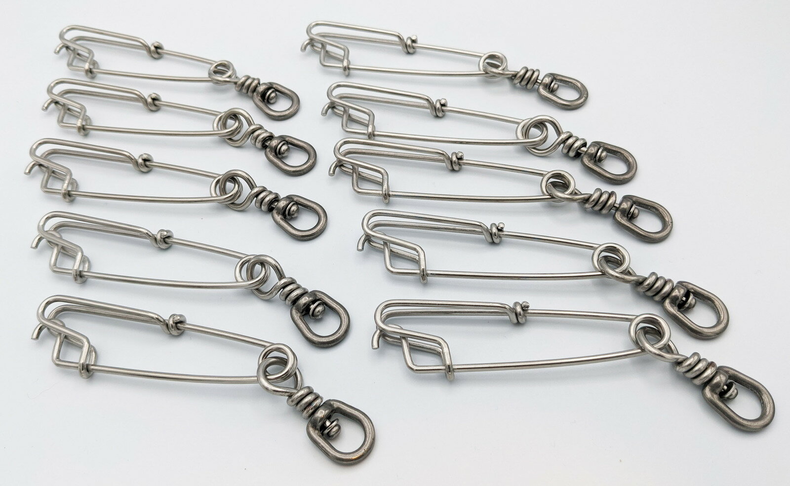 【期間限定SALE価格！】ブランチハンガー 10個 ヒットマン漁具 高強度 10cm × 2.6cm漁具 トローリング用品 フィッシングカツオ マグロ サワラ マリン用品 仕掛け 釣り