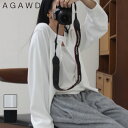 前後2WAYのスリットプルオーバー