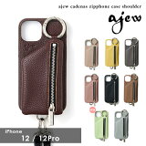 iPhone12/12proбۥ塼 ajew 4ܡ5ͽ cadenas zipphone case shoulder iPhone12 12pro ȥå ac201900712 ե 