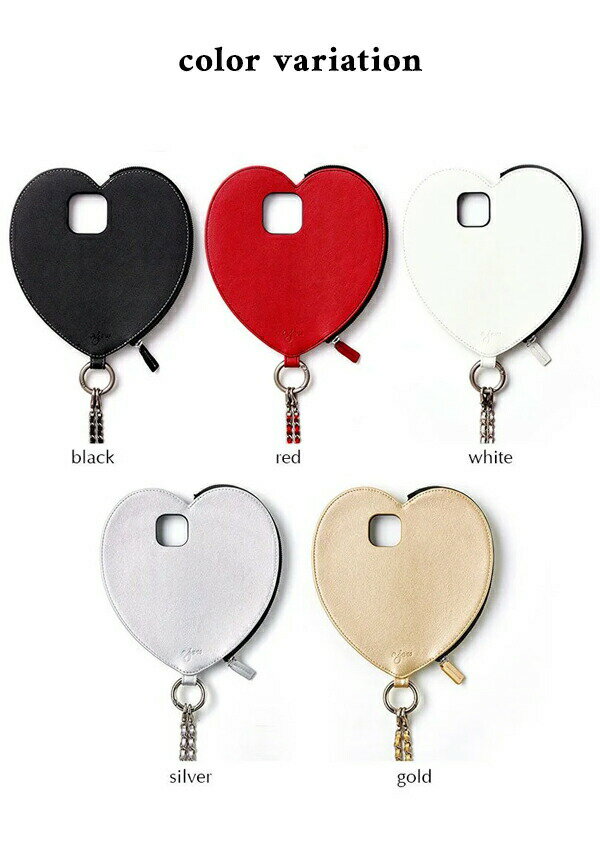 【即納】【iPhone対応】 エジュー ajew dress HEART case shoulde ハート iPhone17...