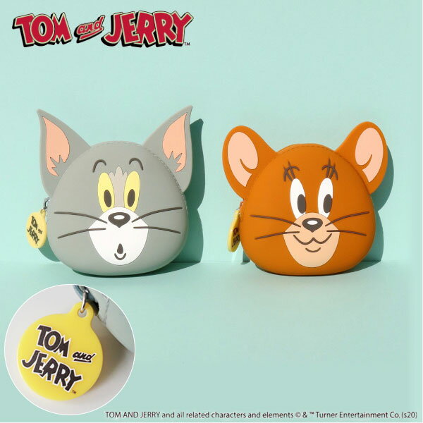 即納 トムとジェリー Tom And Jerry フェイスダイカットシリコンポーチ レディース ポーチ 小物入れ グッズ トム ジェリー シリコンポーチ 小銭入れ 小さめ ミニポーチ キャラクター イラスト かわいい 小物入れ 通勤 通学 プレゼント W Tj021 メール便 日本代購流行