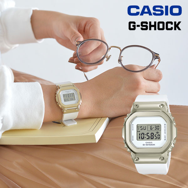 【クーポン対象!】《即納》CASIO カシオ G-SHOCK ジーショック GM-S5600G-7JF 腕時計 時計 ウォッチ ユニセックス レディース woman 樹脂バンド 日付表示 気圧 防水 お揃い シンプル デイリー オフィス カジュアル ギフト ユニセックス 仕事 会社 学校 通勤 通学 gm-s56