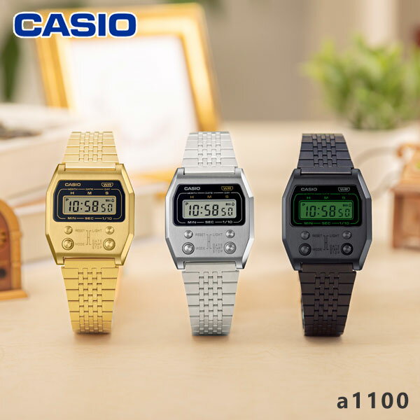 Rakuten - 【即納】 【国内正規品】 カシオ CASIO CLASSIC CASIO A1100 腕時計 時計 ウォッチ a1100d a1100b a1100g ギフト
