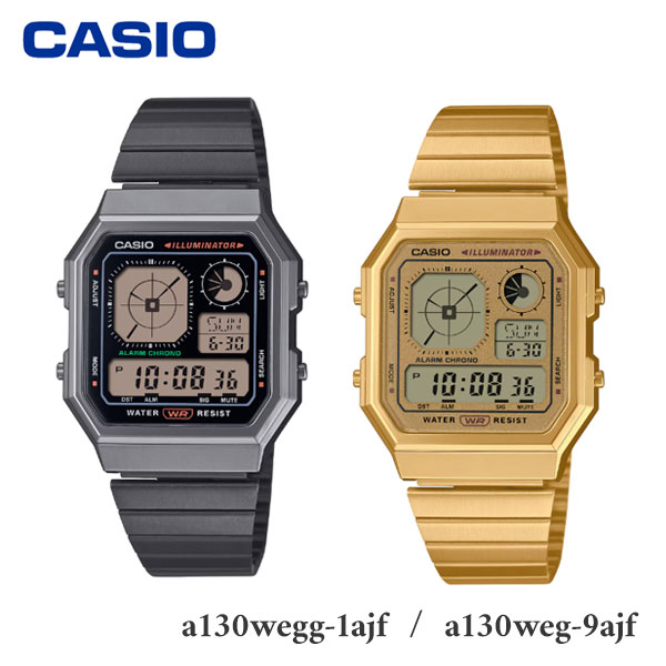 CASIO - 【即納】【国内正規品】カシオ CASIO CLASSIC A130WEGG-1AJF 腕時計 ウォッチ 時計 小物 a130weg-9ajf a130wegg-1ajf