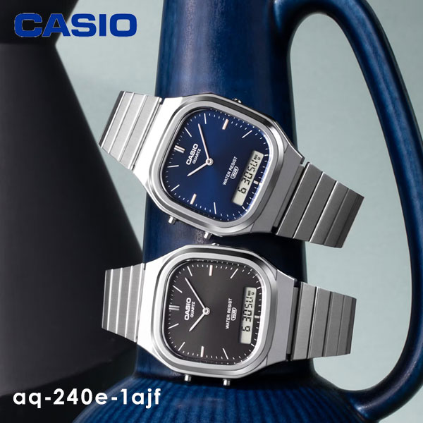 【即納】【国内正規品】CASIO カシオ CASIO AQ-240E-1AJF 腕時計 時計 aq-240e-2a2jf aq-240e-1ajf