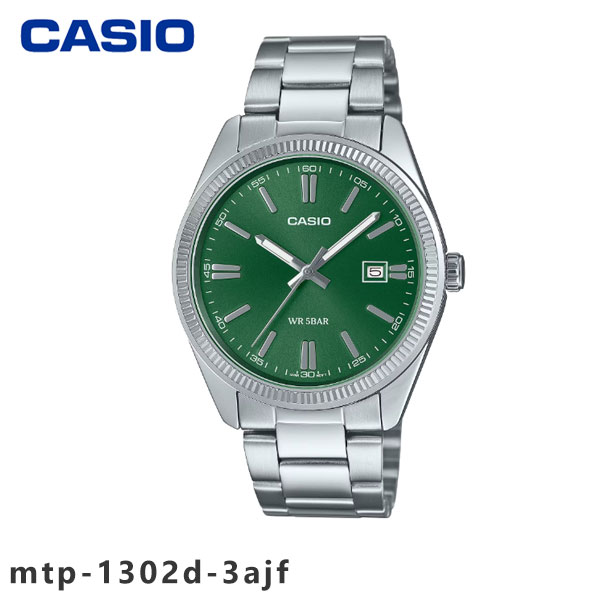 Rakuten - 【即納】 【国内正規品】 カシオ CASIO MTP-1302D-3AJF 腕時計 時計 ウォッチ mtp-1302d-3ajf ギフト