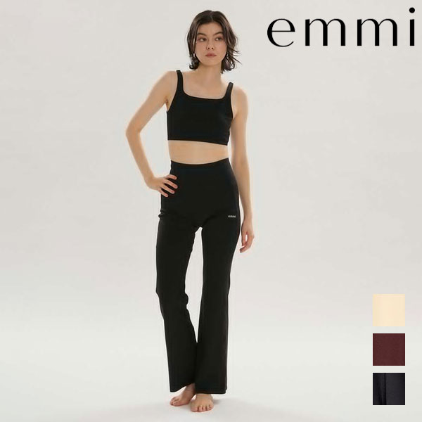 Rakuten - エミ emmi ボトムス アクティブフレアレギンス 7月上旬〜下旬予約 フルレングス パンツ ハイウエスト スポーツ ヨガ 14wcp262206