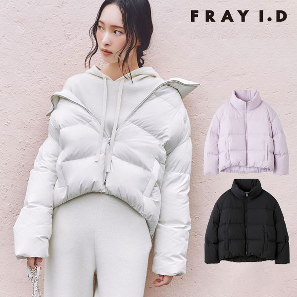 新品未使用　タグ付き⭐︎FRAY I.D ダウンジャケット 新品 FRAY I.D ファー付きダウンジャケット - メルカリ